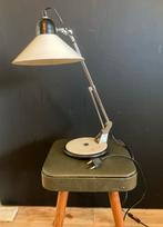 Retro vintage Aluminor lamp wit zwart, Ophalen of Verzenden