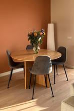 4 keer velvet eetkamerstoelen, Ophalen, Gebruikt, Neutraal, Grijs