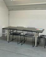 4 stoelen + 2 krukjes, Huis en Inrichting, Stoelen, Ophalen, Zo goed als nieuw