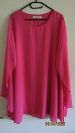 Zwierige Cape Tuniek (Fuchsia) klaar om te shinen, Ophalen of Verzenden, Zo goed als nieuw, Maat 42/44 (L), Roze