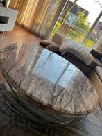 Marmeren Salontafel, Minder dan 50 cm, Gebruikt, Rechthoekig, Ophalen
