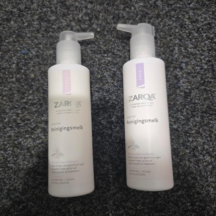 2x Zarqa Reinigingsmelk - Nieuw & Gebruikt, Sieraden, Tassen en Uiterlijk, Uiterlijk | Cosmetica en Make-up, Nieuw, Toebehoren