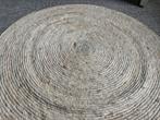 Rotan vloerkleed diameter 85 centimeter, Ophalen of Verzenden, Zo goed als nieuw, Rond, 50 tot 100 cm