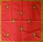 Vintage hand geborduurd kerstkleed, Diversen, Ophalen of Verzenden, Gebruikt