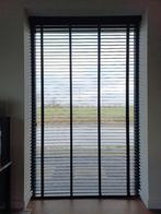 Houten jaloezie zwart, Huis en Inrichting, Ophalen, Gebruikt, 100 tot 150 cm, 200 cm of meer