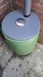 Regenton + deksel., 150 liter of meer, Ophalen