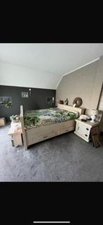 Bed/ bedombouw steigerhout, Huis en Inrichting, Slaapkamer | Bedden, Ophalen, Overige kleuren, Steigerhout, Tweepersoons