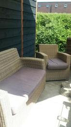 Loungeset  met salon tafel, Ophalen, Gebruikt