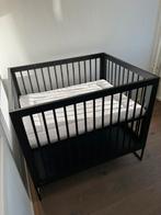 Kidsmill Modular Box Mat Zwart met stalen onderstel, Ophalen, Zo goed als nieuw, Ledikant