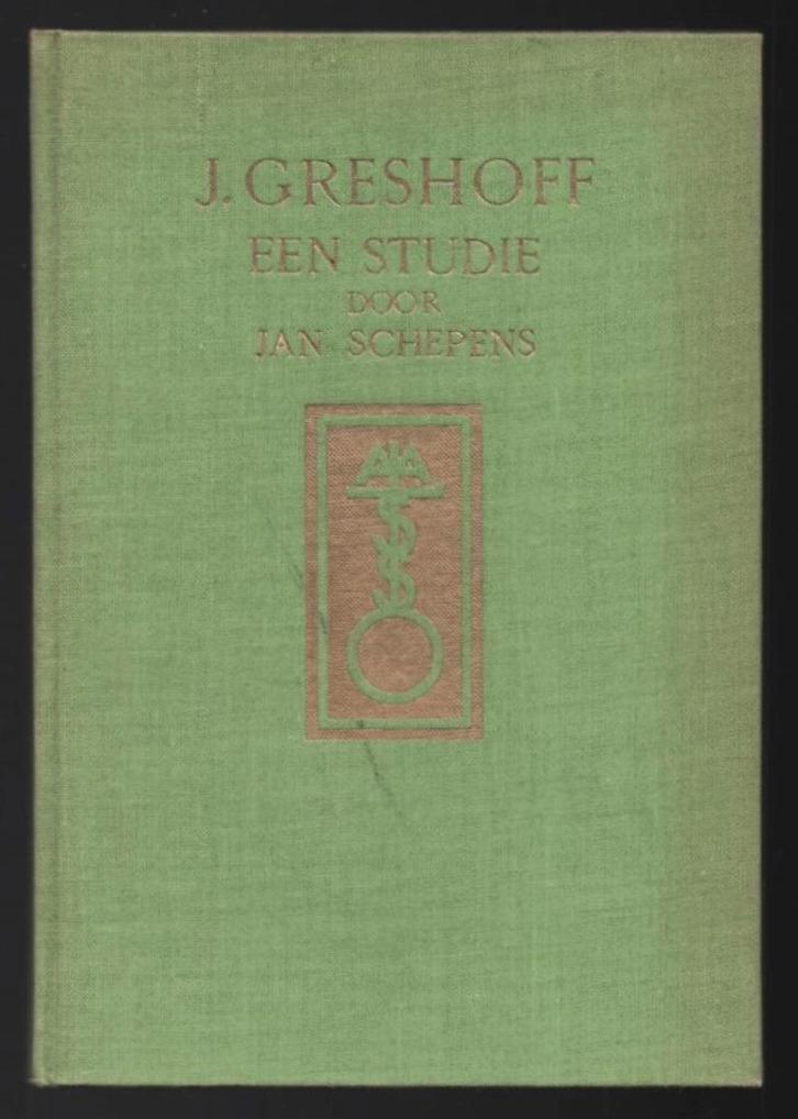 J. Greshoff ~ Een studie door Jan Schepens ~ Stols ~ 1938, Boeken, Literatuur, Gelezen, Nederland, Verzenden