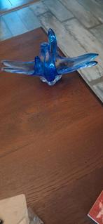 Vintage Murano blauw glas object, Ophalen