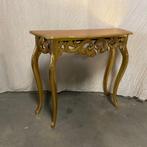 Barok sidetable - 90 x 31 cm - Goud - Bij TTM Wonen, 50 tot 100 cm, Www.ttmwonen.nl, Www.ttmwonen.nl, Nieuw