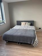 Tweepersoonsbed 160cm (excl topper), Huis en Inrichting, Slaapkamer | Bedden, Ophalen, 210 cm, Tweepersoons, Zo goed als nieuw