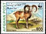 1998 Afghanistan Fauna Moeflons wwf, Postzegels en Munten, Postzegels | Thematische zegels, Ophalen of Verzenden, Dier of Natuur