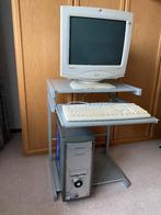 computertafel, Ophalen, Gebruikt, Metaal, 70 tot 120 cm