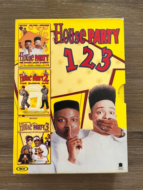 House Party 1, 2 & 3 (Kid ‘N Play), Cd's en Dvd's, Dvd's | Komedie, Zo goed als nieuw, Vanaf 16 jaar, Ophalen of Verzenden