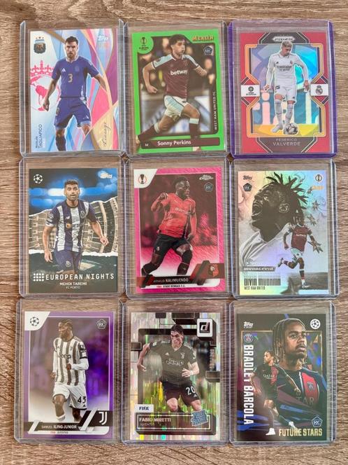 Voetbal lot €2 per stuk - SUMMER SALE, Verzamelen, Sportartikelen en Voetbal, Zo goed als nieuw, Spelerskaart, Buitenlandse clubs