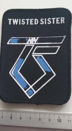 TWISTED SISTER vrij zeldzame vintage 80's patch t107 nieuw, Verzenden, Nieuw, Kleding