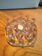 Georgshütte Glas Theelicht Rechaud - Jaren 70 Design, Ophalen of Verzenden