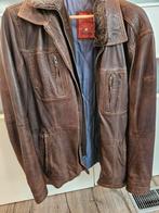 Trapper leren herenjas, Kleding | Heren, Ophalen, Maat 52/54 (L), Bruin, Zo goed als nieuw