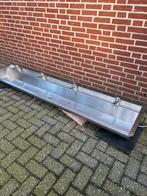 Rvs wasbak, Ophalen, Zo goed als nieuw, Rvs, Wastafel