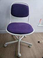 Bureaustoel, Huis en Inrichting, Bureaustoelen, Ophalen, Zo goed als nieuw, Paars, Bureaustoel