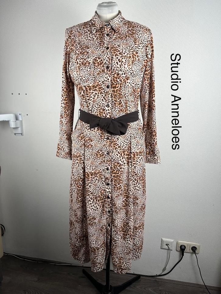 Studio Anneloes Jurk  (mt: 42) 14,6/9212, Kleding | Dames, Jurken, Zo goed als nieuw, Maat 42/44 (L), Onder de knie, Ophalen of Verzenden