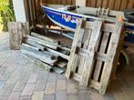 Gebruikt Hout: Pallets, Planken & Balken, Doe-het-zelf en Verbouw, Hout en Planken, Gebruikt, 25 tot 50 mm, Pallet, Ophalen