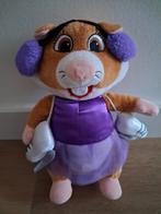 Knuffel Albert Heijn AH hamster paars oorwarmers L191, Ophalen of Verzenden, Zo goed als nieuw, Overige typen