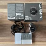Garmin Fenix 6S Pro Solar, Sieraden, Tassen en Uiterlijk, Smartwatches, Zwart, Garmin, Ophalen of Verzenden, Zo goed als nieuw