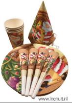 Kerst party sets - 16 delig Kerst party sets - 16 delig, Diversen, Verzenden, Nieuw, Nvt, Nvt
