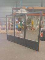 Aluminium Vast kozijn  b262 x h201,7 cm Zwart -1952-, Doe-het-zelf en Verbouw, Kozijnen en Schuifpuien, Niet ingevuld, Gebruikt