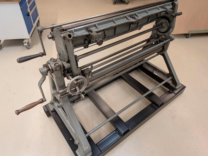 Jörg zetbank / platenwals combinatie, Doe-het-zelf en Verbouw, Gereedschap | Overige machines, Zo goed als nieuw, Ophalen