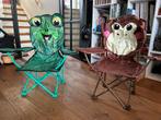 2 kinder campingstoelen aap en kikker, Ophalen of Verzenden, Zo goed als nieuw, Campingstoel