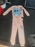Roze Disney Stitch Pyjama Joggingpak 158, Ophalen of Verzenden, Zo goed als nieuw, Disney, Meisje