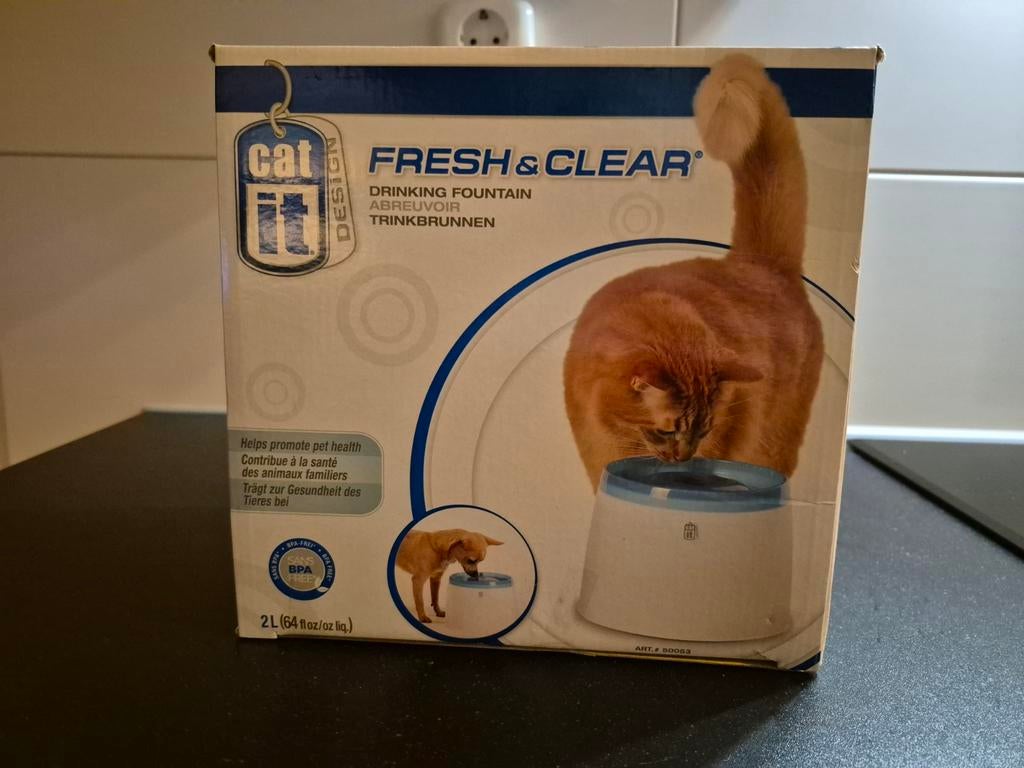 Drinkfontein kat, Ophalen of Verzenden, Zo goed als nieuw