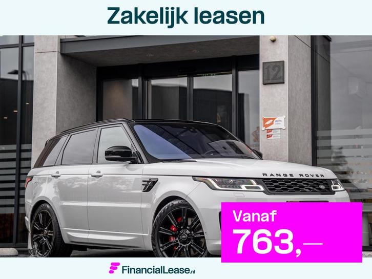 Land Rover Range Rover Sport 2.0 P400e / Pano / 360* / Merid, Auto's, Land Rover, Bedrijf, Lease, Financial lease, 360° camera