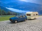 1983 Volkswagen Golf Mk.2 - Wiking met Knaus Monsun caravan, Ophalen of Verzenden, Nieuw, Auto, Wiking