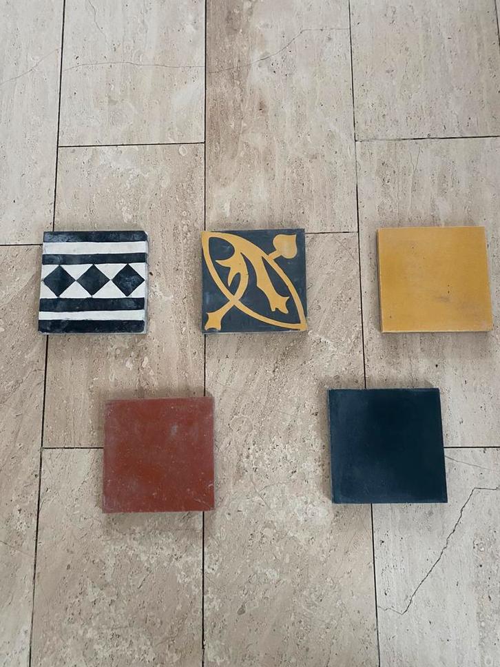 Portugese handgemaakte tegels (uit Indonesië), Doe-het-zelf en Verbouw, Tegels, Nieuw, Wandtegels, Keramiek, 20 tot 40 cm, 20 tot 40 cm