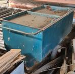 Opvangbak, 100 liter of meer, Ophalen, Gebruikt, Transportkar