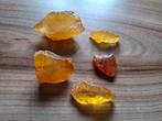 Barnsteen/ Copal 5 stuks, Ophalen of Verzenden, Mineraal