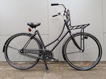 Omafiets Holland met terugtraprem,slot, transportrek  beschikbaar voor biedingen