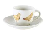 Kop en schotels Kip Chicken together servies, Overige materialen, Turfstekersstraat 21, 1431GD Aalsmeer, Nieuw, Ophalen of Verzenden
