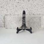 Bewerkte glazen cakeschaal, Antiek en Kunst, Ophalen of Verzenden