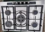 Kookeiland Siemens 5 pits met Wok brander, Ophalen, Gebruikt, Inbouw, Gas