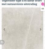5x vloertegel kleur Ivory met natuursteen uitstraling 60x60, Doe-het-zelf en Verbouw, Tegels, Ophalen, 60 cm of meer, Nieuw, Minder dan 5 m²