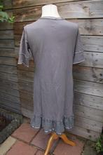 Jurk grijs Tredy mt 40 kant Vaste prijs OPRUIMING, Maat 38/40 (M), Tredy, Ophalen of Verzenden, Zo goed als nieuw