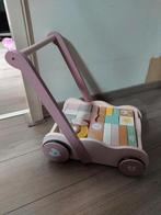 Roze blokken loopwagen Little Dutch compleet!, Ophalen, Zo goed als nieuw, Duw- of Trekspeelgoed