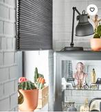 3x plissegordijnen IKEA Hoppvals, Ophalen, Zo goed als nieuw, Grijs, 200 cm of meer