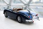 Jaguar XK 150 Roadster 3.4 | Blue over Tan | (bj 1959), Cabriolet, Blauw, Leder, Handgeschakeld